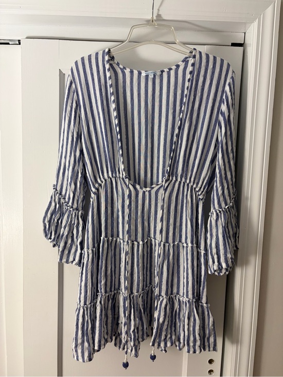 blue island Other - Blue and White stripe coverup